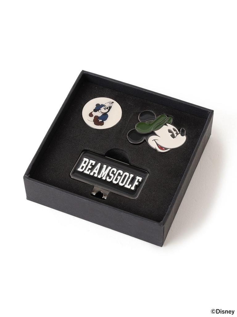 [BEAMS GOLF] S/S TEE Disney Mickey Mouse Marker Set MULCH FREE