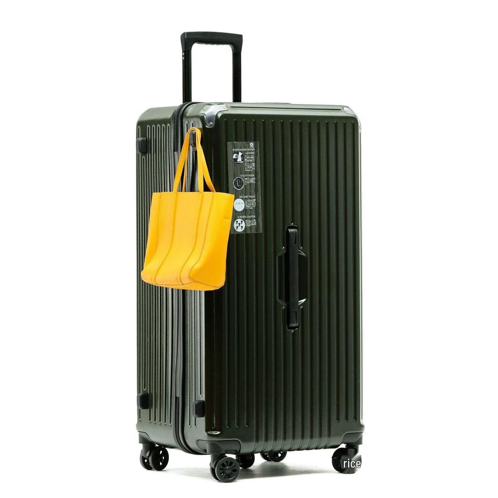 28-inch Women's Multifunctional Travel Suitcase with Charging Port and Large Capacity