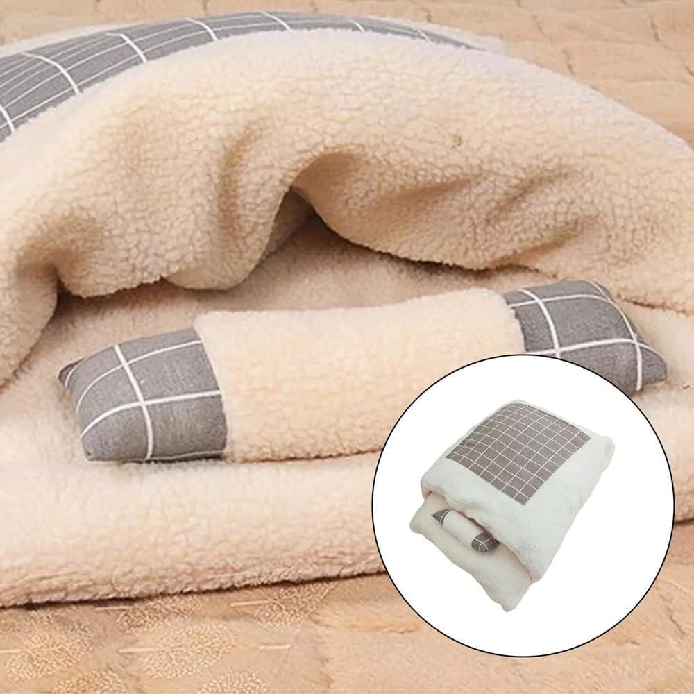 RUUVIJP Cat Cat Cat Sleeping Includes Japanese Pet Futon Japanese Style Pet Cat For Brushed Cold For Small Dogs and Cats House, Bed, Bag, Thermal/Cold
