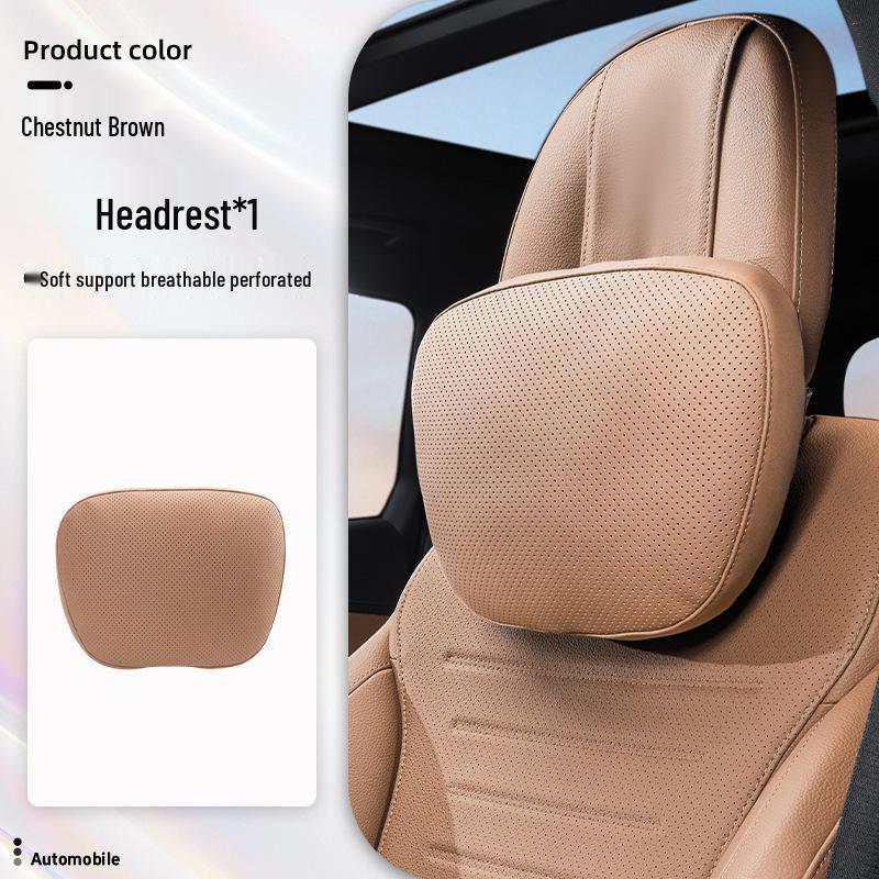Luxurious Breathable Neck and Lumbar Seat Cushion Set for Maybach