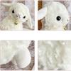 26CM Mare Ananas Alpaca Perna de Dormit Păpușă Umplută Kawaii Alb Păpușă Miel Cadouri de Festival Pentru Copil Cadou de Crăciun Zi de Naștere