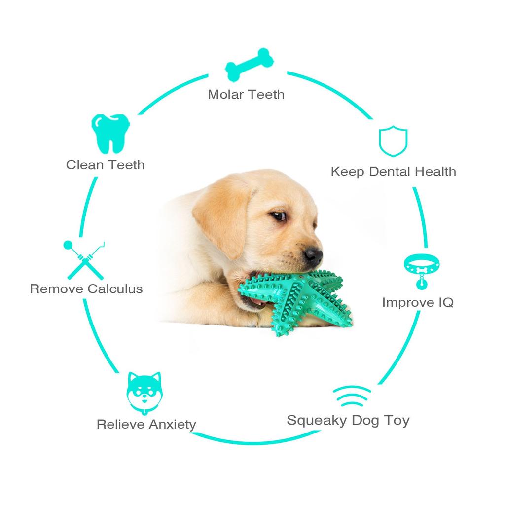 Floating Sound Dog Toy Molars Dog Toothbrush Pet Toys