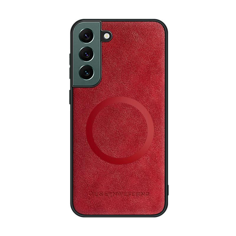 

Suitable for Samsung Galaxy S22 Mobile Phone Case S22 Cow Pattern Leather Case Magsafe Magnetic Suction Vehicle S22 Ultra Samsung GalaxyS22