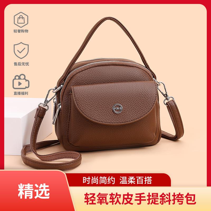 Borsa Tote da Donna in Vera Pelle: Borsa a spalla e a tracolla versatile di grande capacità 2025