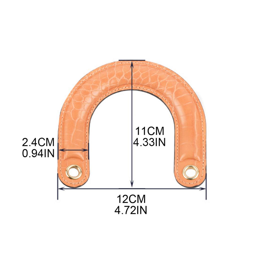 2 stk PU Lær Veskerem Veskehåndtak Skulderrem Erstatning for Kvinner Håndveske Belte Tilbehør