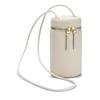 Women's genuine leather niche crossbody bag  high-end bucket bag  first layer cowhide  mobile phone cylinder
