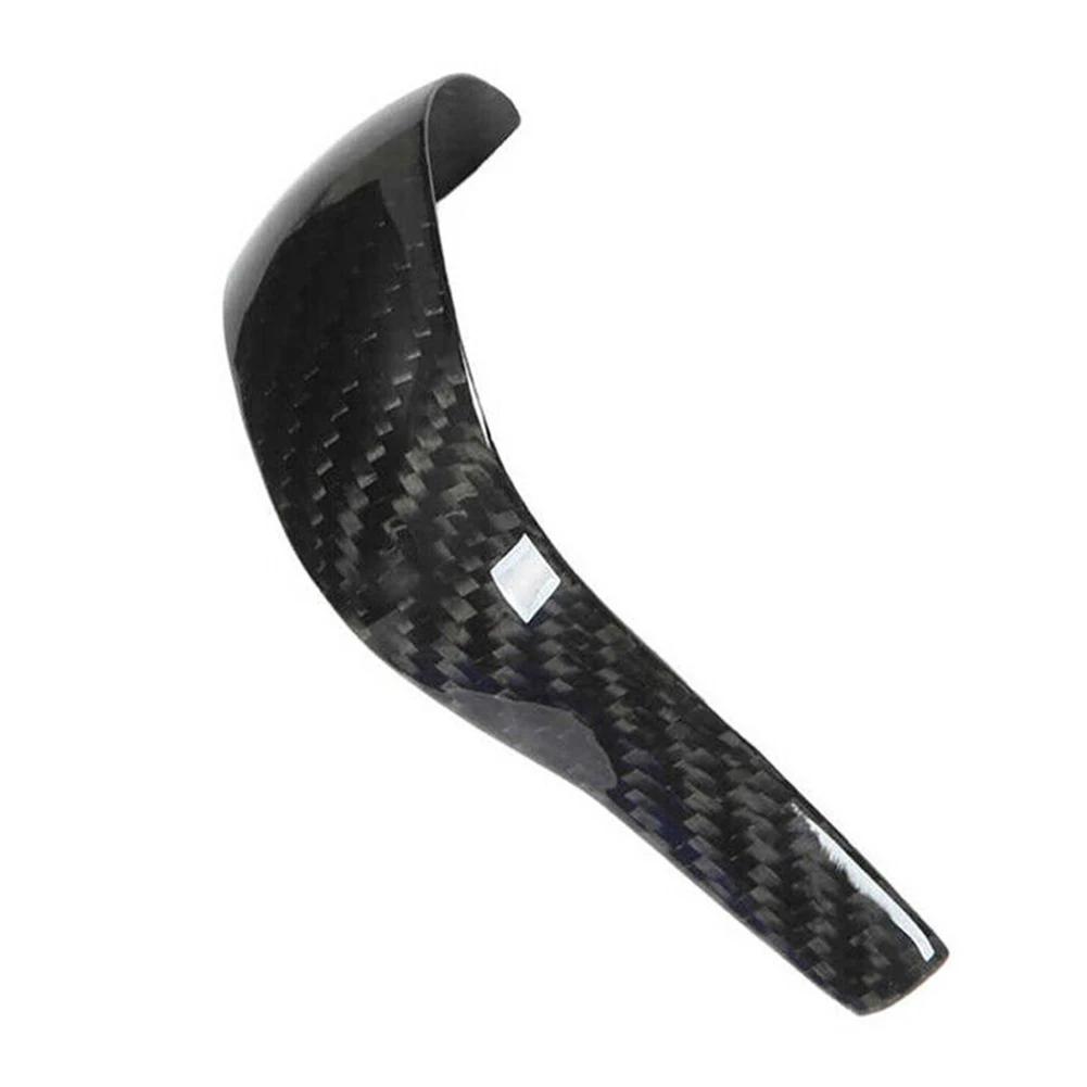 Für Cayenne 958 2011-2017 Kohlefaser Schaltknauf Aufkleber Schaltknauf Abdeckung Zierleiste Auto Innenraum Ersatzteile