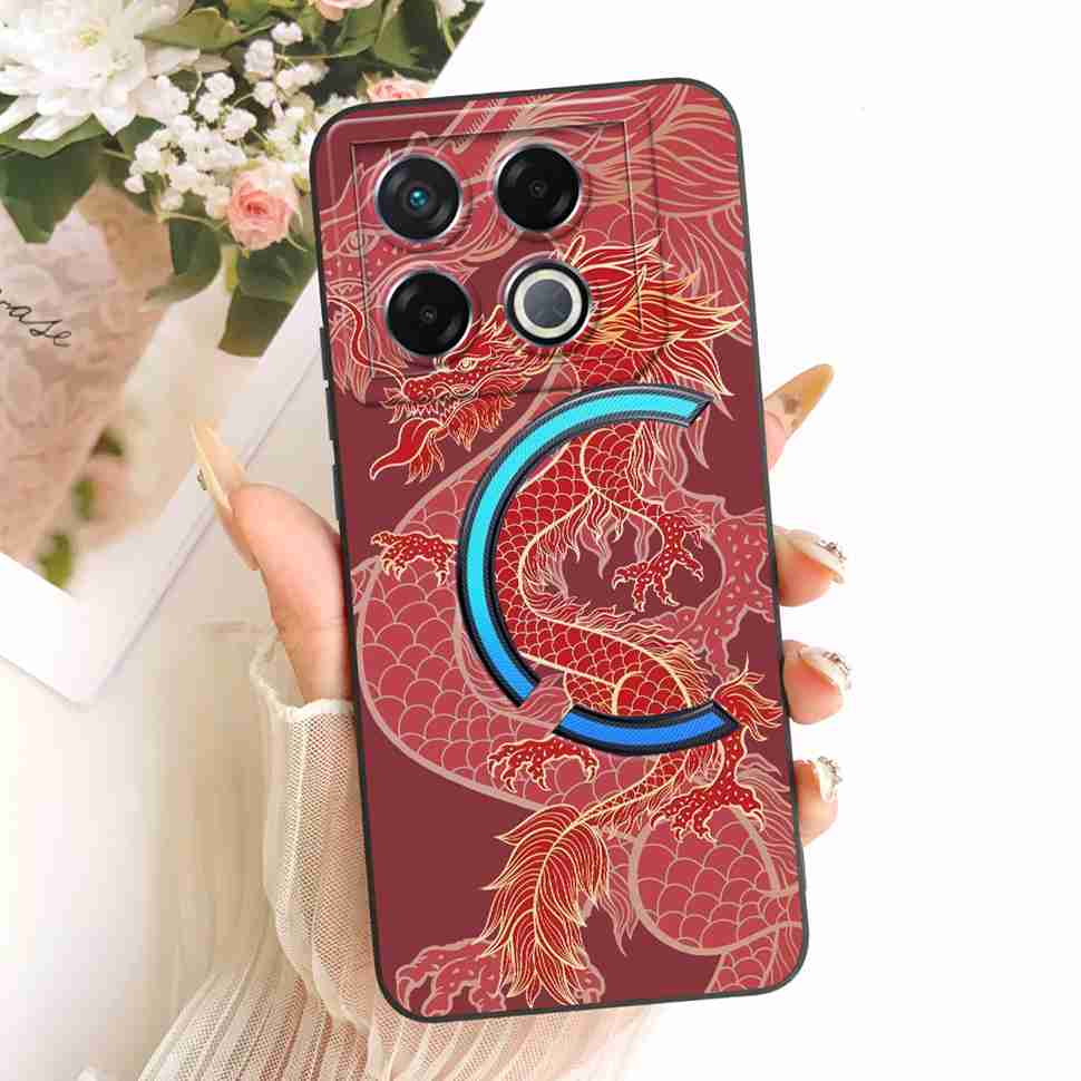 For Infinix GT 20 GT20 Pro Case Lucky Cute Cat Rabbit Cartoon Pattern Back Cover For Infinix GT 20Pro X6871 Phone Shell Coque