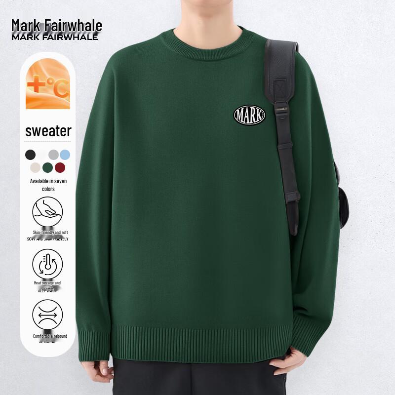 

Mark Fairwhale Men s Trendy Loose Fit Winter Knit Sweater XL
