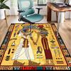 Ancient Egyptian Hieroglyphics Office Rug Chair Mat, Entryway Carpet, Suitable for Front Door, Bedroom, Living Room, Desk, Holiday Gift