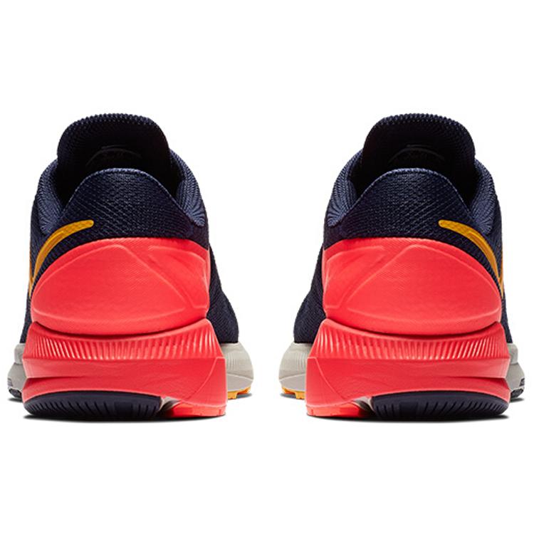 New Nike Air Zoom Structure 22 'Blackened Blue Orange Peel' AA1636-400