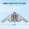Military Technical B2 Ghost Stealth Ghost Bomber Fighter Building Blocks World War Ww2 Specia Missile Model Bricks Kid Toys Boys