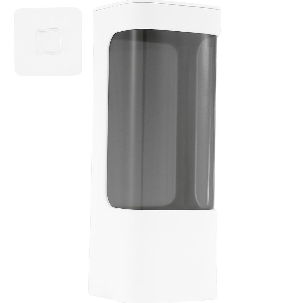 1/2 szt. 3-5 oz Dozownik na kubki papierowe montowany na ścianie Plastikowy samoprzylepny Uchwyt na kubki typu pull Odporny na kurz Organizer na kubki do kuchni biura
