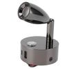 RV Reading Lamp USB Port Matte 3 Color Temperature Dimmable Touch   RV Reading Wall Sconce  12‑24V