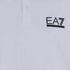 EMPORIO ARMANI EA7 SS24 Polo Shirt Men's White 3DPF19-PJ04Z-1100