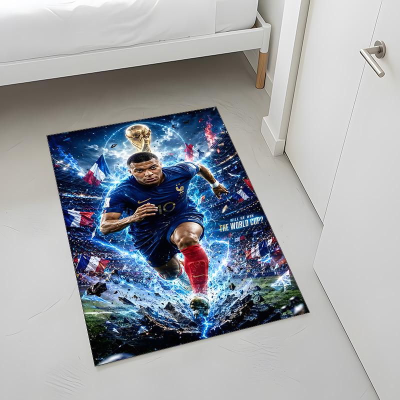 Französische Fußballnationalmannschaft (5) Teppich Geeignet Für Wohnzimmer Schlafzimmer Computerräume Essbereiche Und Platzierung Unter Tischen Und Stühlen Auch Ein Ide