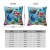 Custom Litt Mermaid SpongeBob Finding Nemo Nordic Pillow Cover Home Decorative Disney Anime Cushions for Sofa