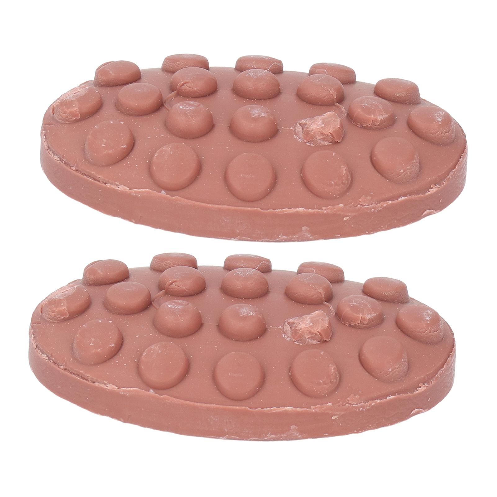 

2PCS Foot Soap Portable Organic Scrub Exfoliating Remover Foot Care Soap for Smelly Feet