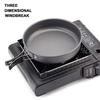 Portable Durable High Strength Stainless Steel Windscreen Windproof Camping Burner for Climbing with Simple Installation