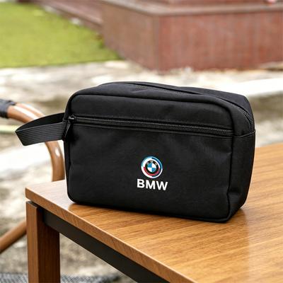 BMW Handbag Canvas Fabric Car Organizer Bag For BMW 50th I4 G26 F40 F30 F11 E46 E60 E70 G30 X3 Car Storage Bag Car Accessories G222