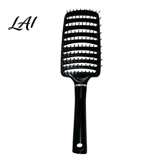 Lightweight Hair Comb Curved Vented Brush for Women Detangling Paddle Long Thick Curly Wet Hair Blow Fast Drying Detangler Styling Tool