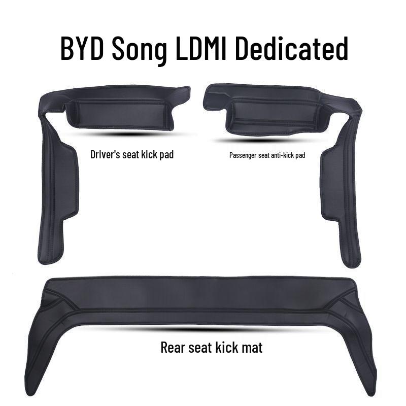 Rear Seat Fleece Protector for BYD Song LDMI: Anti-Kick and Anti-Dirt Pad