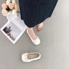 Flat-bottomed French Evening Breeze Bow Mary Jane Single Shoes Women's 2025 New Soft-soled Beanie Shoes