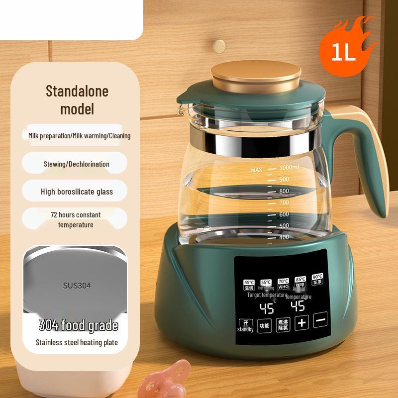 Electric Constant Temperature Kettle with Integrated Tea Maker and Water Boiling Function