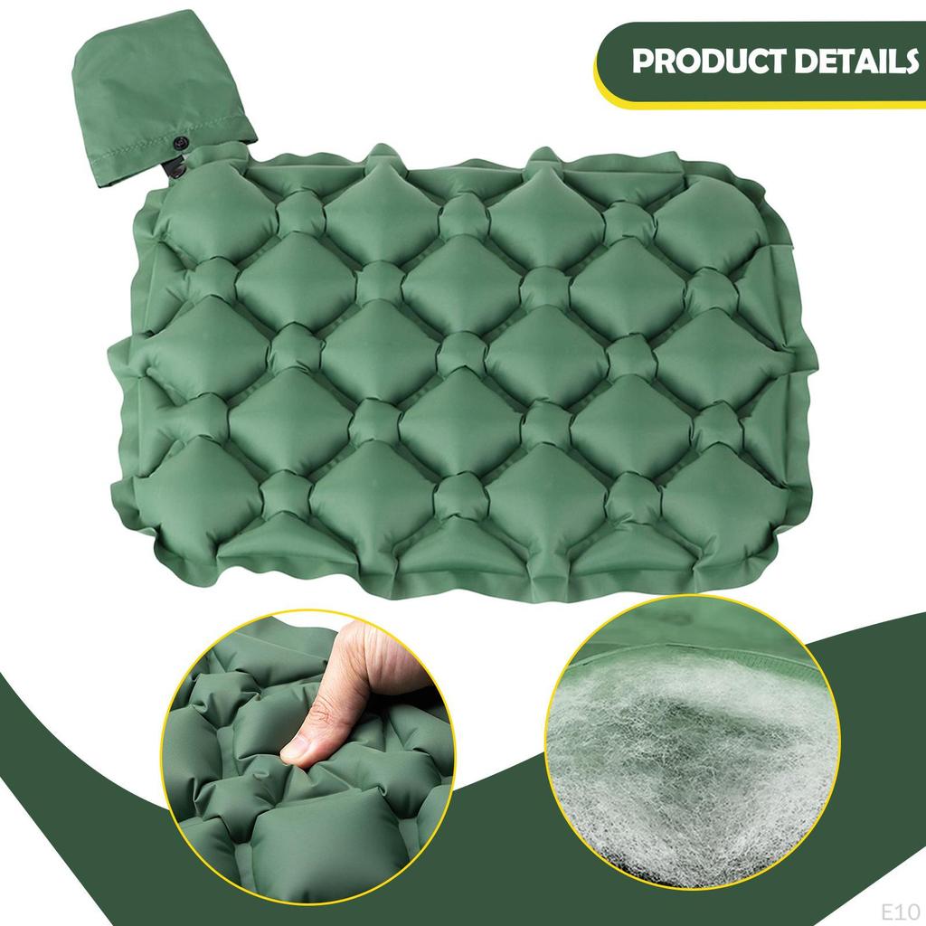 Inflatable Seat Cushion Air Sitting Mat Portable Chair Breathable Pad Waterproof Tear