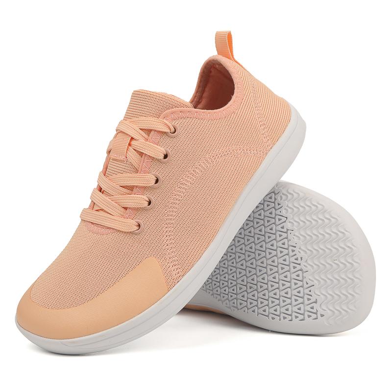 Women's Flat Shoes Women's Running Shoes Fashionable Breathable Lightweight Non Slip Wide Toe Barefoot Wide Palm Sports Shoes