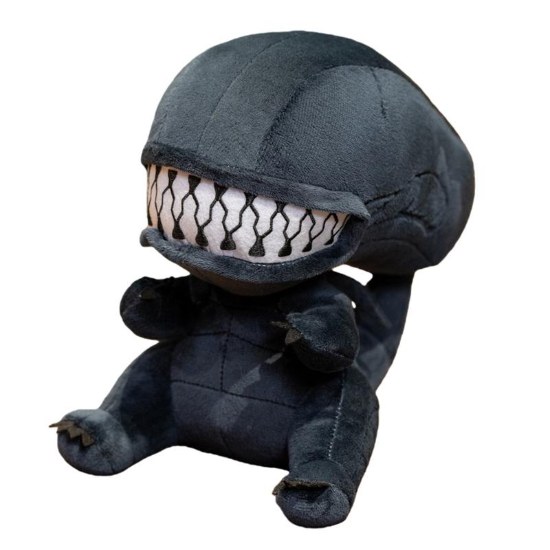 Kawaii 20Cm Alien Xenomorph Plush Toy Cartoon Soft Stuffed Cute Doll Plushie Holiday Gifts Kawaii Room Decoration Toys