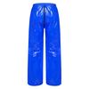 Men‘s Athletic Waterproof Pants S-3XL with Zipper Fly and Reflective Stripes Elastic Waist Straight Leg for Outdoor Sports