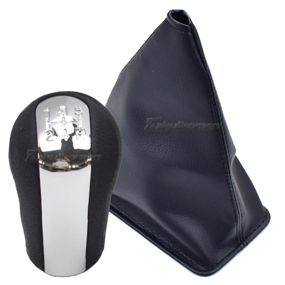 Hochwertiger Manueller 5/6-Gang Schalthebelknauf Leder Manschette Stiefel Hülle Für Toyota Corolla AYGO Verso RAV4 YARIS VITZ Autostyling