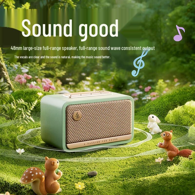 EDIFIER M130 Retro Portable Bluetooth Wooden Speaker