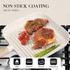 10.5inch Versatile Griddle Steak Grilling Pan Nonstick Grill Skillet Durable Indoor Outdoor Cooking Pan with Pour Spouts