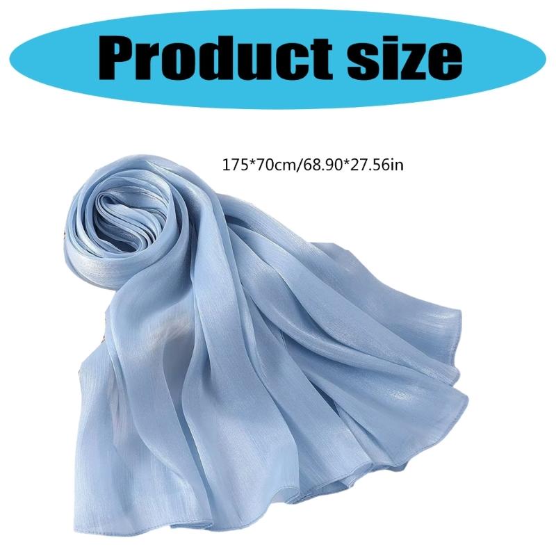 Breathable Scarf Wrap  Polyester Fabric Fashion Scarves Ideal For Cycling Hiking And Daily Wear Easy Storage Solution