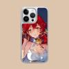 HSR Himeko Silver Plating Mobile Phone Case for iPhone 17 16 15 14 13 12 11 Air Pro Max Plus Colorful Cover