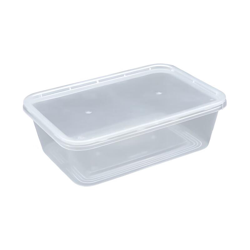 Einweg-Kunststoff-Lebensmittelbehälter mit Deckel
