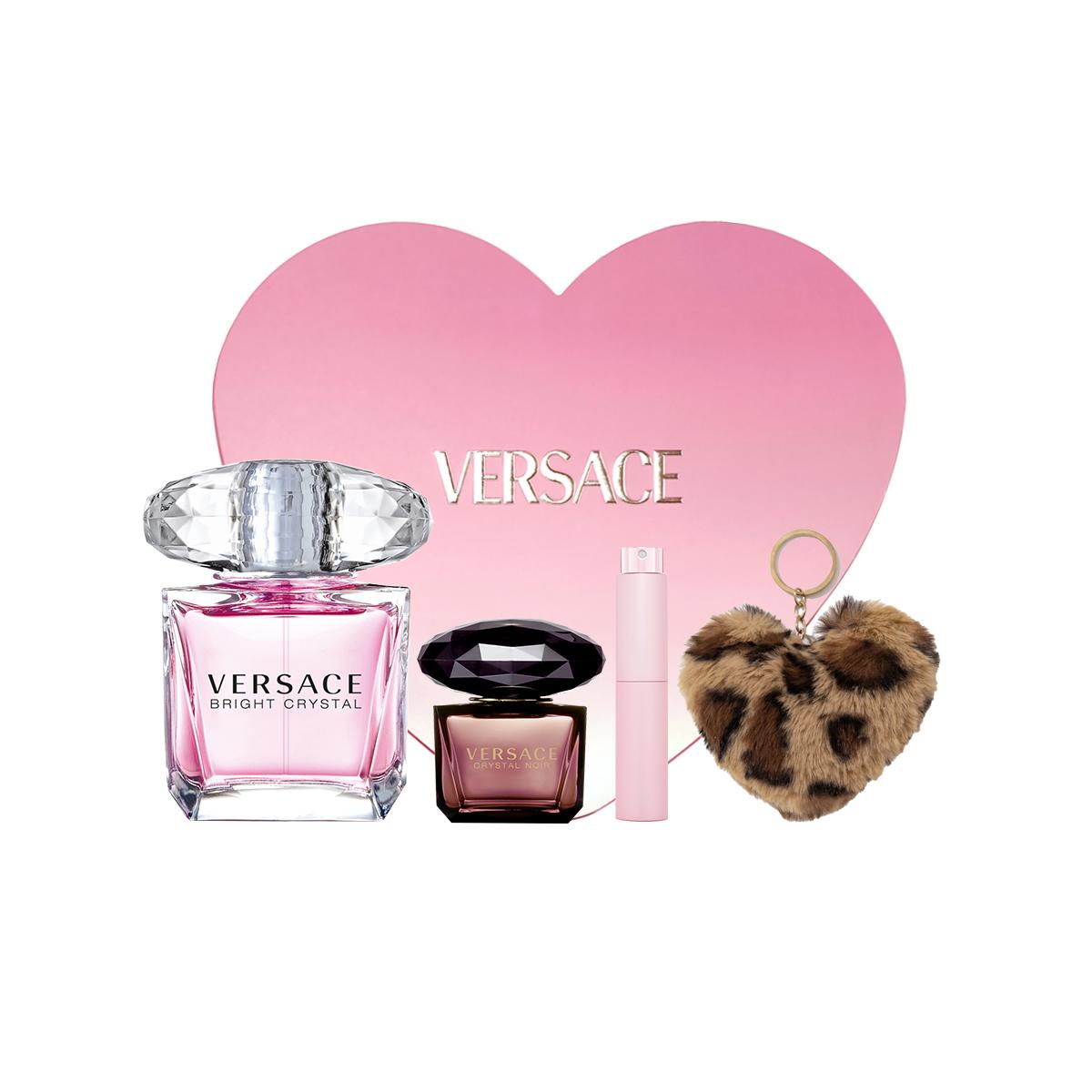 VERSACE Pink Diamond Women s Perfume Pink Diamond Heart Shaped Box Set Eau De Toilette Floral Fruity 30ml Set 1