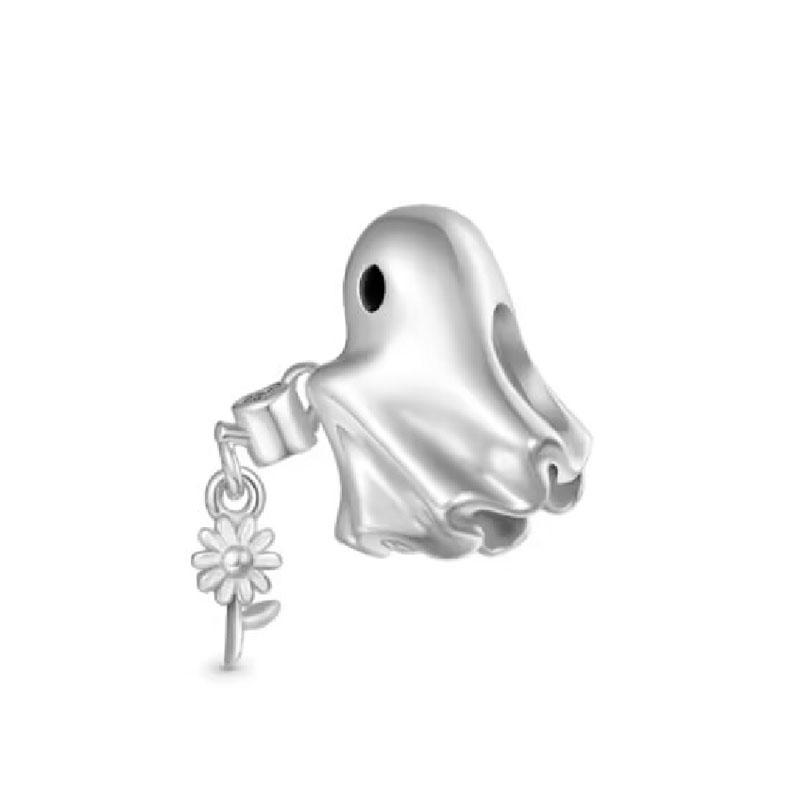 New New Dinosaur Pendant Heart Love You Forever Light In Dark Copper Plated Bead Fit Original Bracelet Women Diy