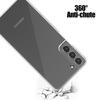 Coque pour Samsung S22 - Silicone - Intégrale - Transparent - Souple - Mixte