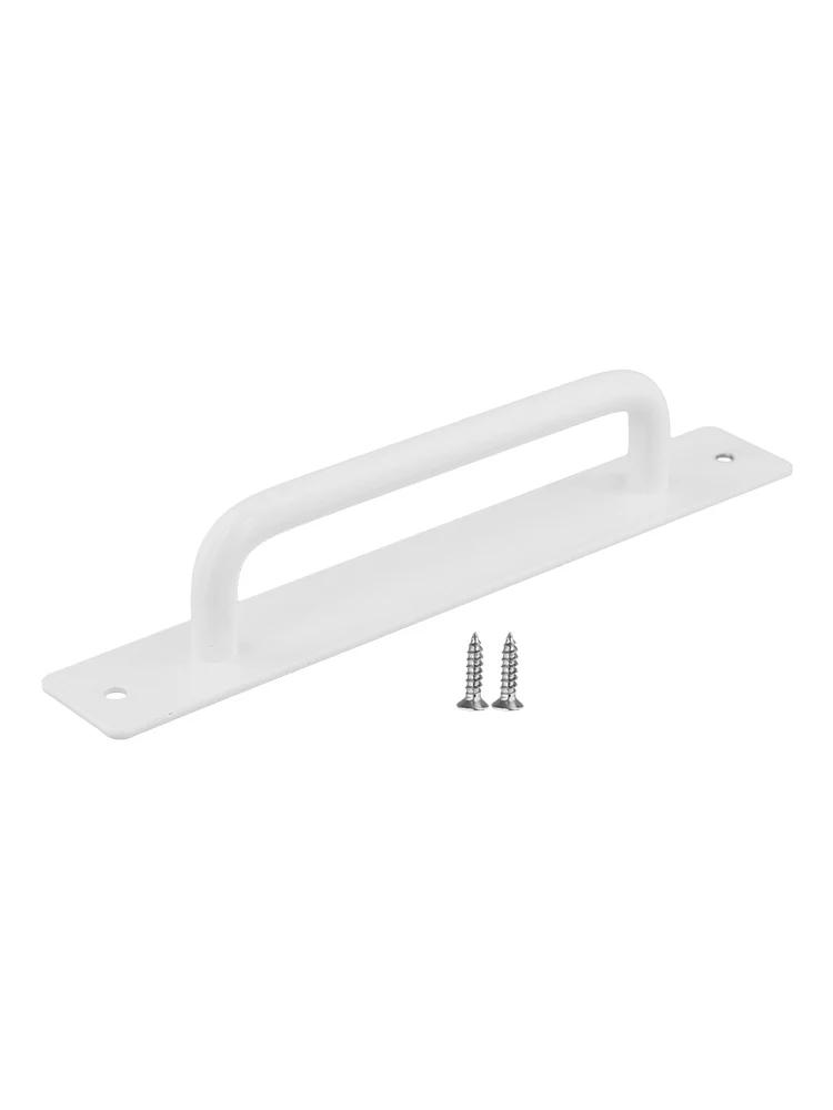 

Sliding Barn Door Handle Furniture Handle Cabinet Window Drawer Pull Stainless Steel Balcony Gate Push Door Handle Hardware білий