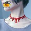 Blood Fashionable Handmade Drip Necklace Perfect For Unisex Celebrations Halloween