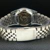 REFURBISHED SEIKO 5 AUTOMATIC 6309A VINTAGE JAPAN MENS BLACK WATCH A442493-4