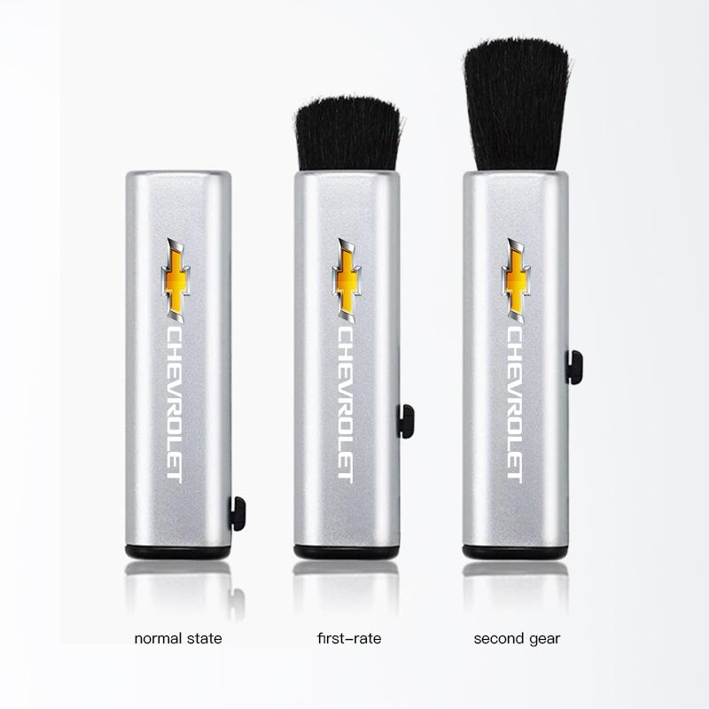 Telescopic Car Interior Cleaning Brush Dust Clean Tools For Chevrolet Corvette Montana TrailBlazer Silverado Traverse Camaro