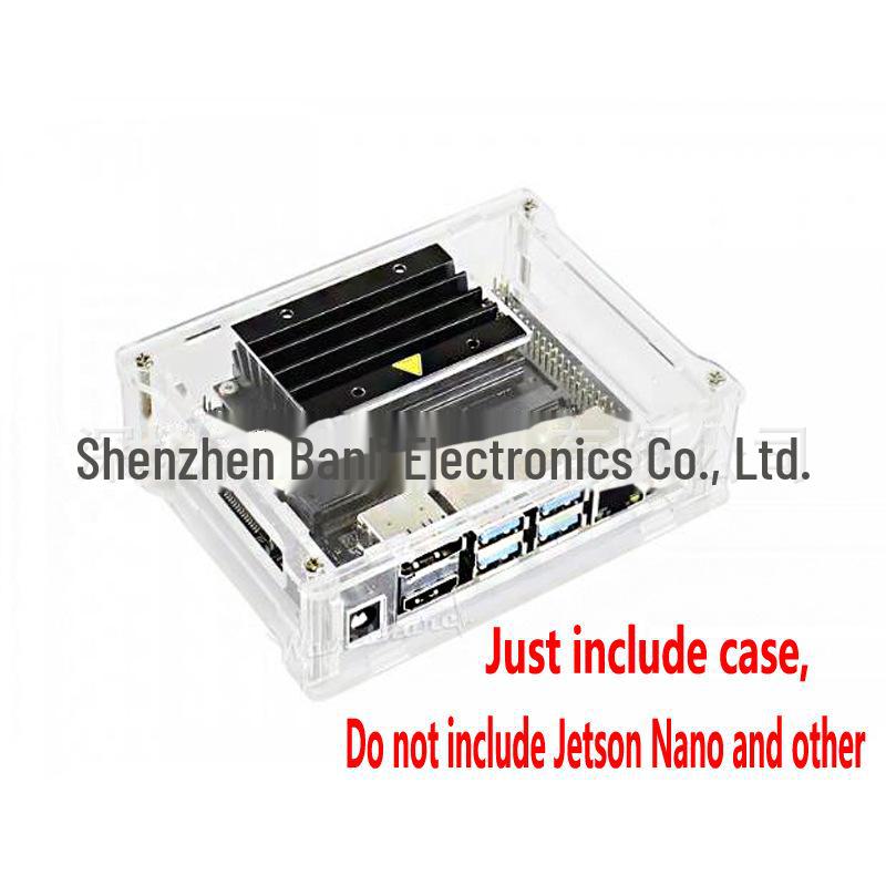Jetson Nano Acrylic Case Type A with Cooling Fan Compatibility