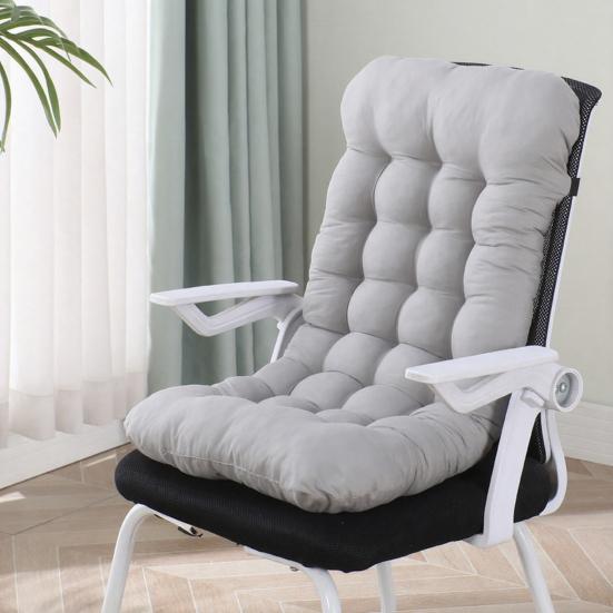 Schreibtischstuhl Kissen Bürostuhl Kissen mit hoher Rückenlehne Rutschfest Schaukelstuhl Sitzkissen mit Bändern für Büro Auto Zuhause Esszimmer Küche
