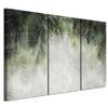 Quadro em tela italiana 90 x 60 cm tríptico - estilo boho - natureza Quadro em tela italiana 120 x 80 cm tríptico - estilo boho - natureza