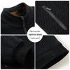 Men's Winter Jacket - Dad's Casual Plus Velvet Thick Middle-aged Outerwear