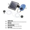 1.5W 3600mAH Solar Oxygen Pump Fish Tank Oxygenator Aquarium Oxygen Aerator Pond Aerator Air Pump Fishing Aerator Aquarium